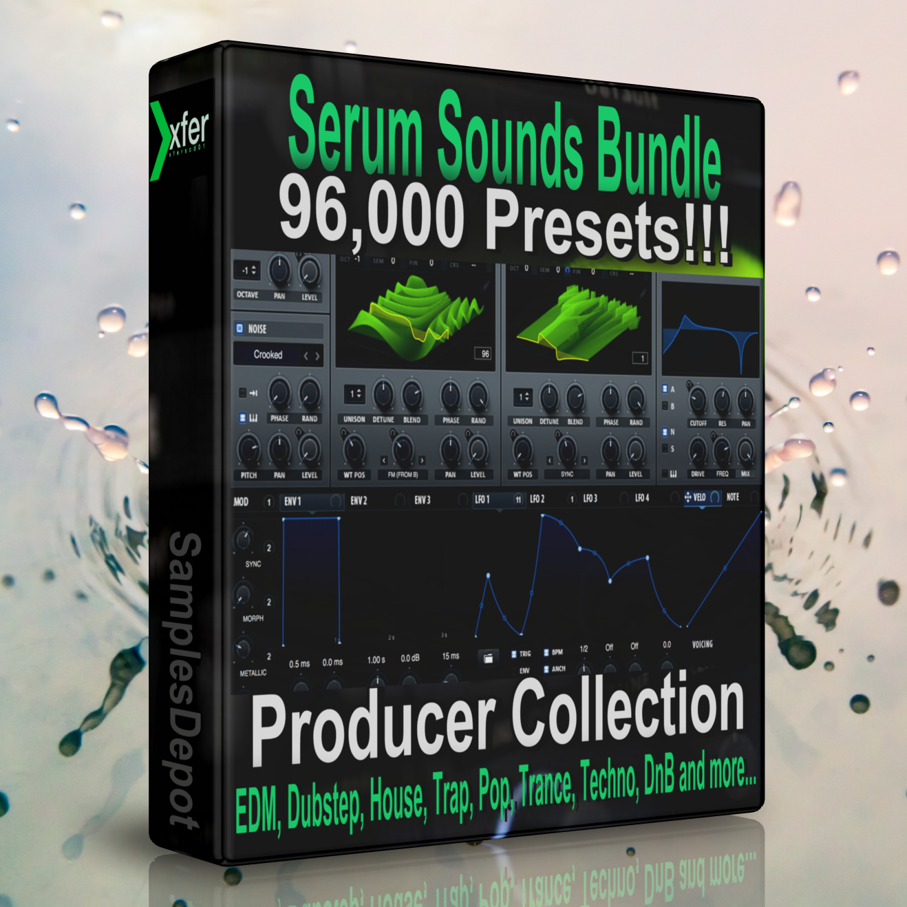 96,000 xFer Serum Presets Collection Digital Download