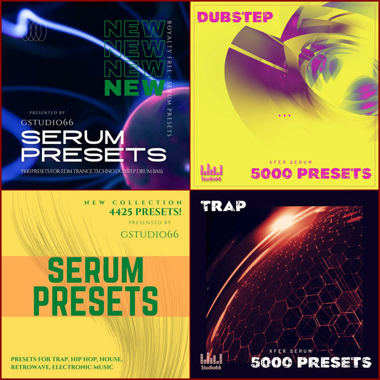 Serum Bundle 20.000 Presets for EDM Techno Trance Dubstep DNB & Trap