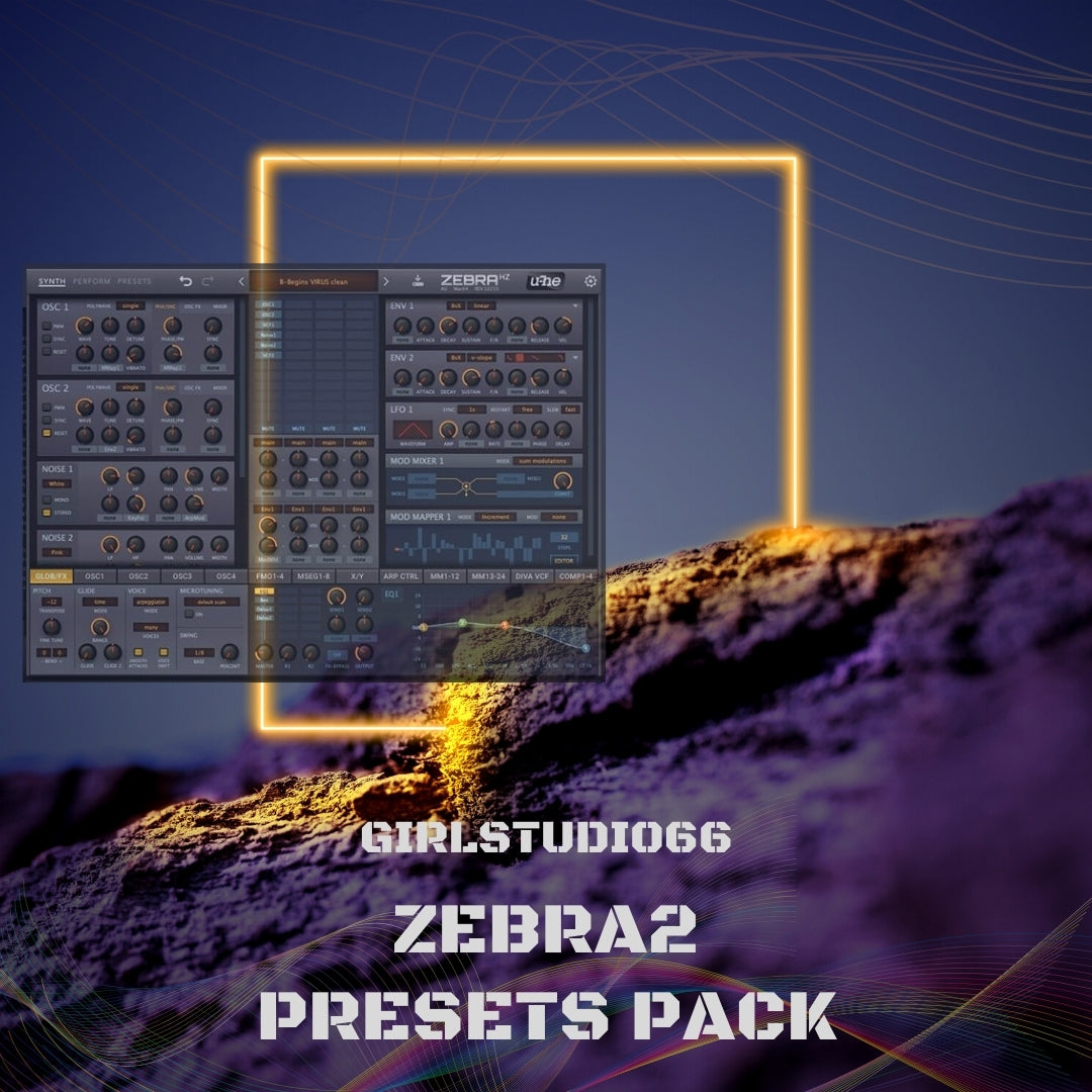 UHE Zebra2 Sound Banks + Presets